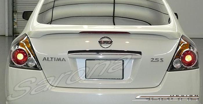 Custom Nissan Altima Trunk Wing  Sedan (2007 - 2012) - $175.00 (Manufacturer Sarona, Part #NS-036-TW)